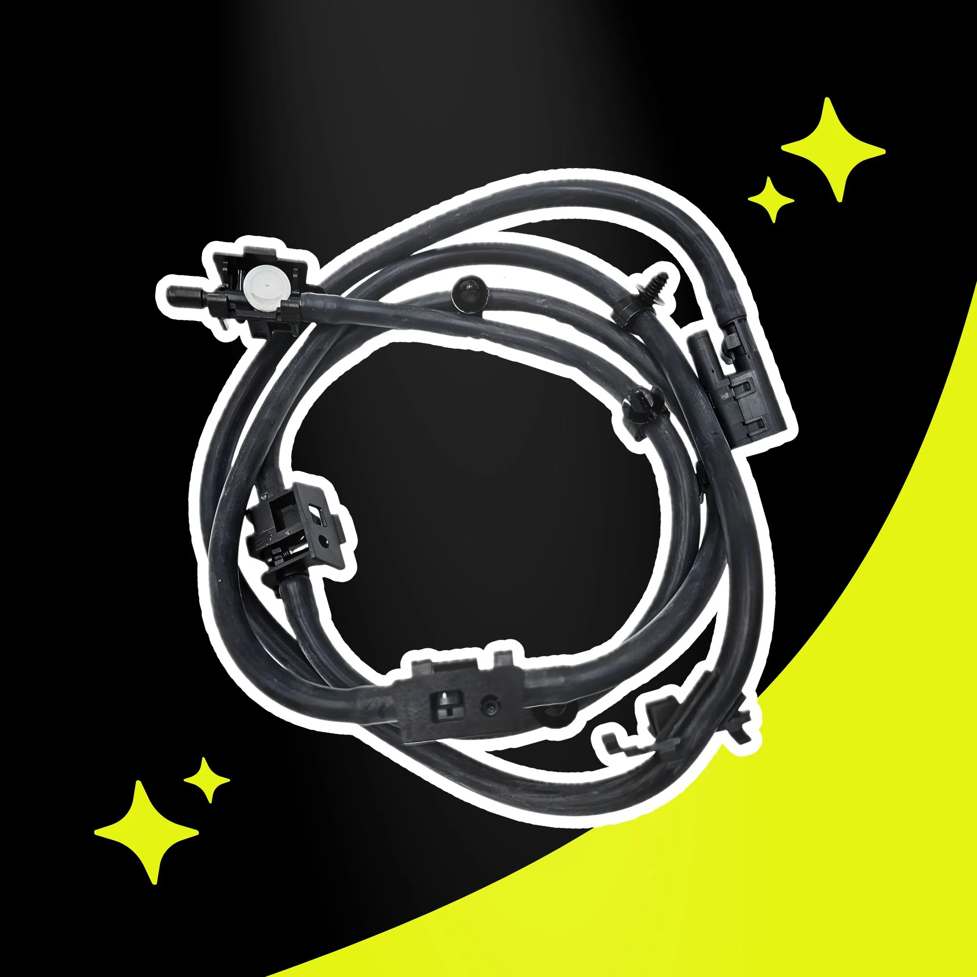 Przewód spryskiwaczy reflektorów