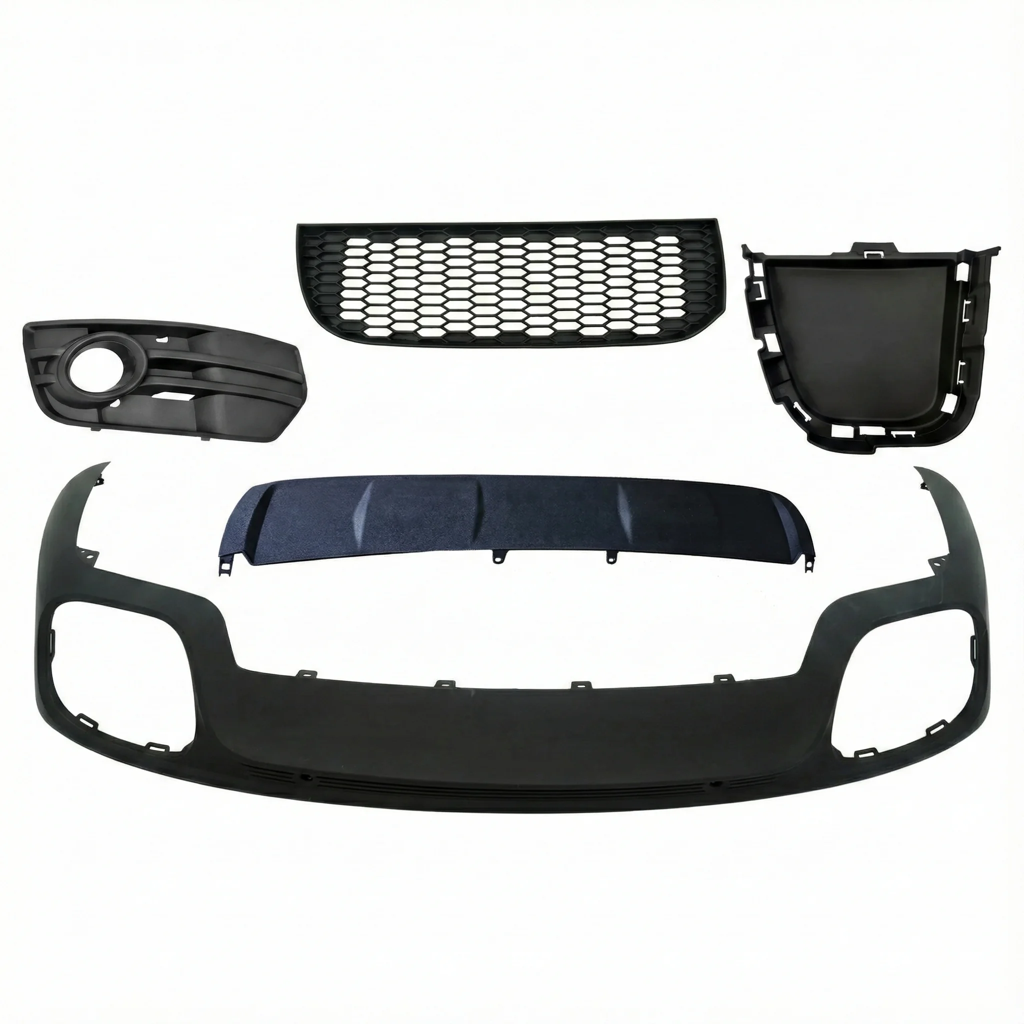 Kratki zaślepki i spoilery zderzaka